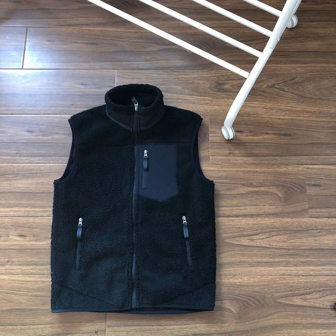 Wool Jacket Men Women Vest Lamb Cashmere mix