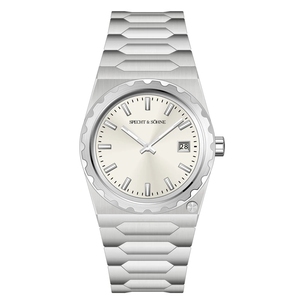 Luxury 37MM Style Quartz Watch For Men Super Slim