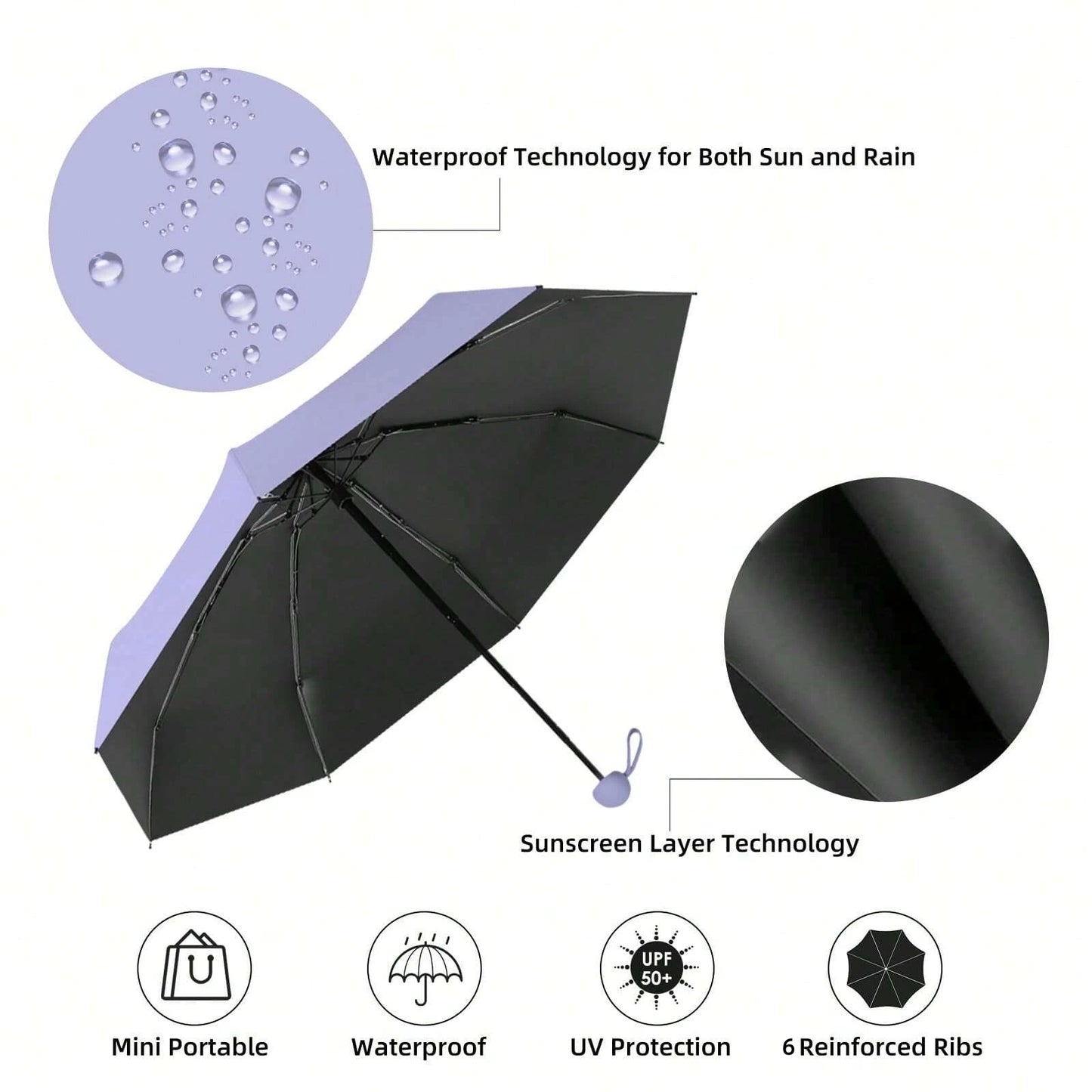 Anti-Uv Mini Umbrella