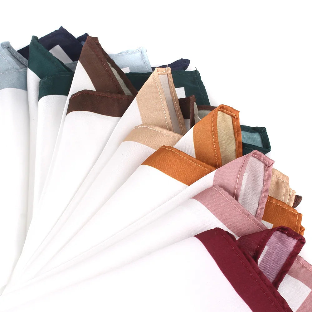 Soft Fabric Pocket Square For Men Suits Kerchief