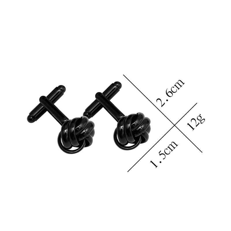 Round ball cufflinks