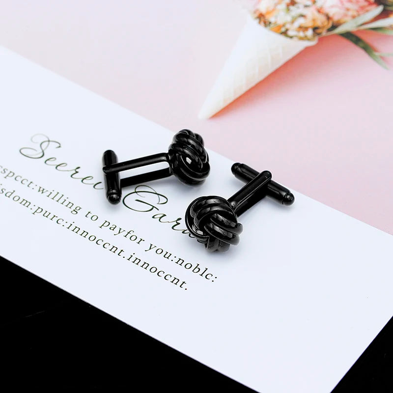Round ball cufflinks