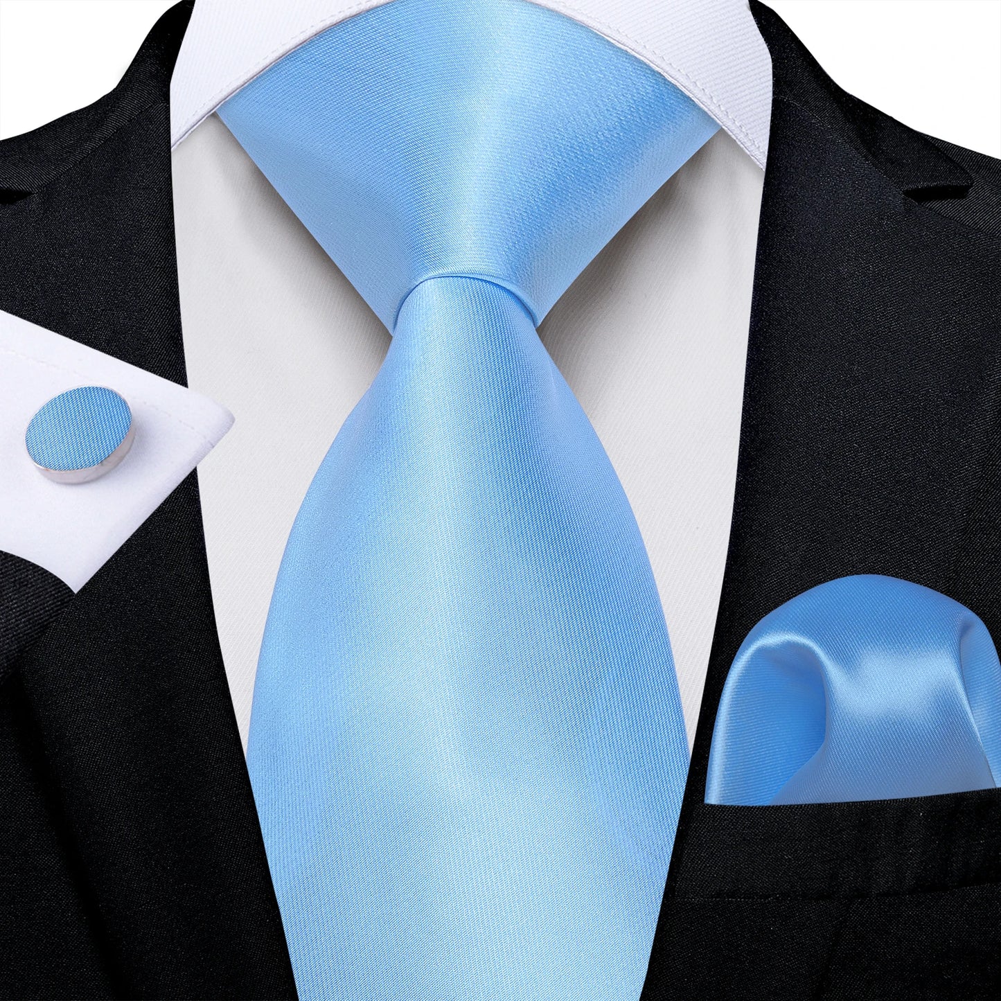 Classic Solid Silk Ties
