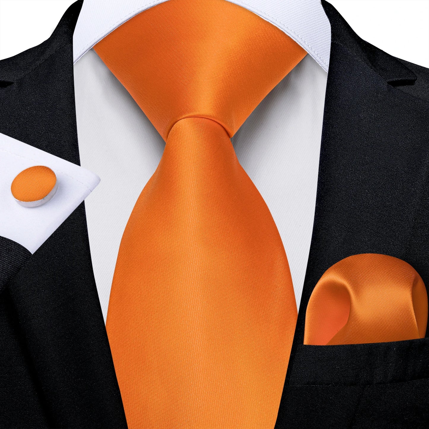 Classic Solid Silk Ties
