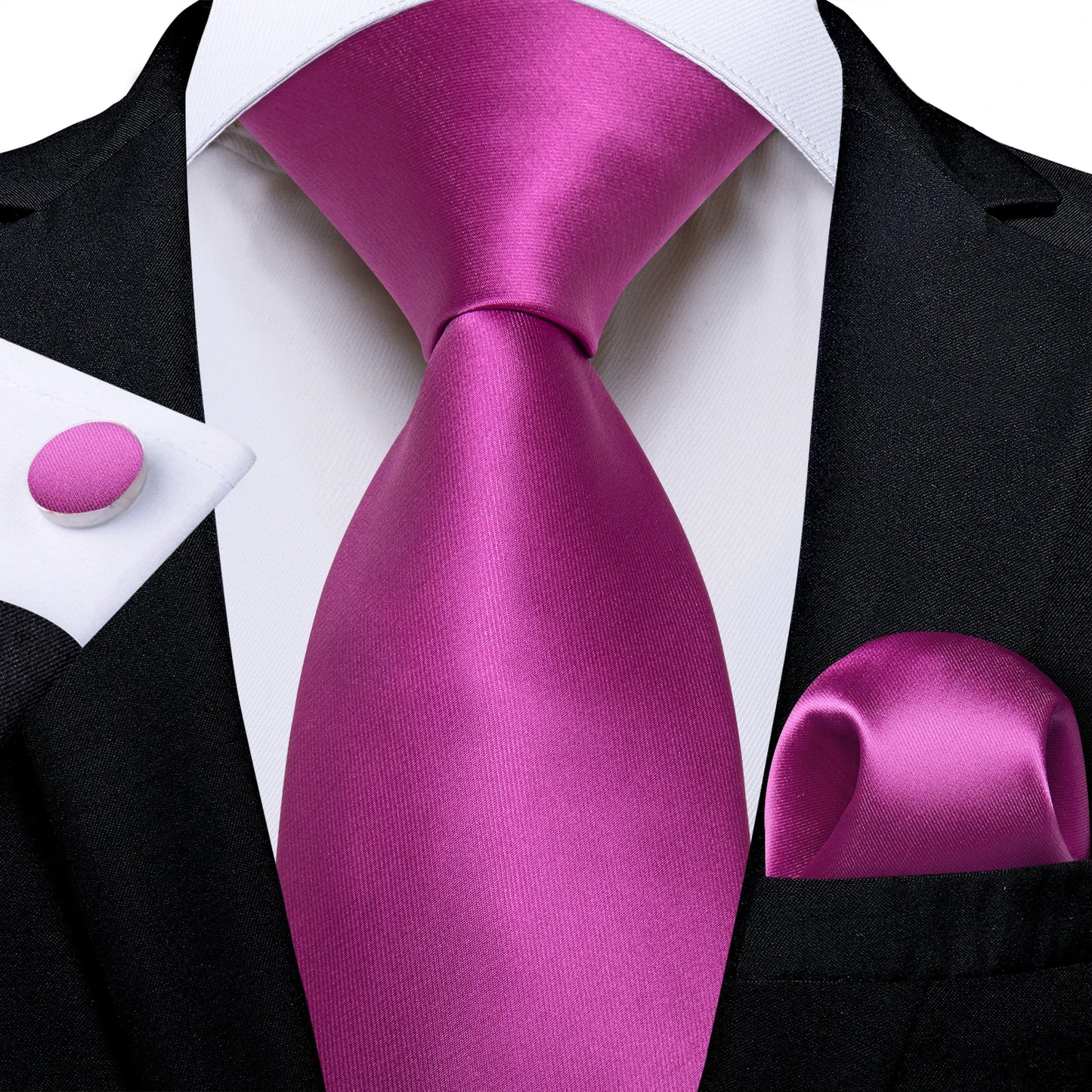 Classic Solid Silk Ties