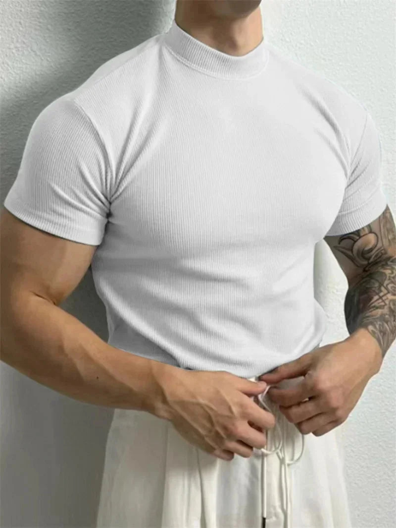 Spring summer Elastic T-shirt