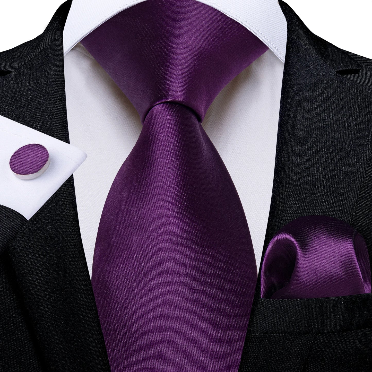 Classic Solid Silk Ties