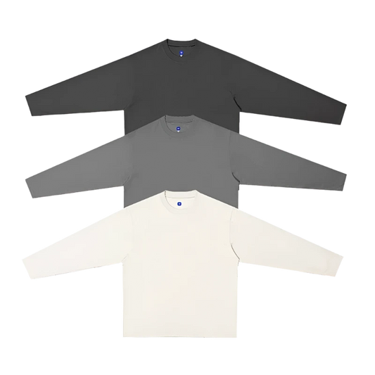 Heavy Cotton Sweater Crewneck Style