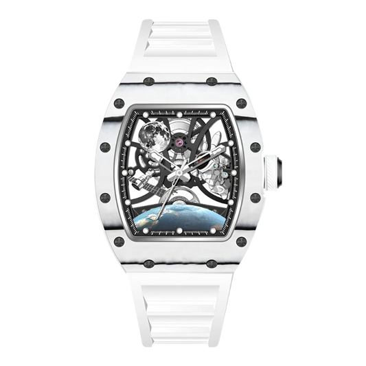 Black White Bubba Skeleton Watch