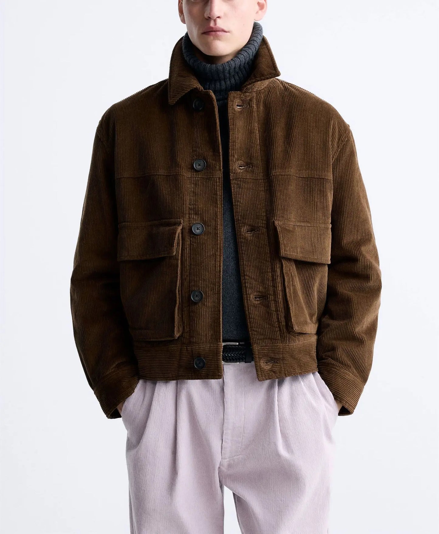 Men's Corduroy Pocket Jacket Swiss Developed