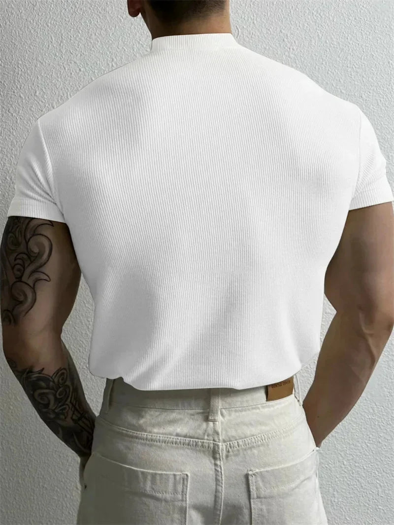 Spring summer Elastic T-shirt
