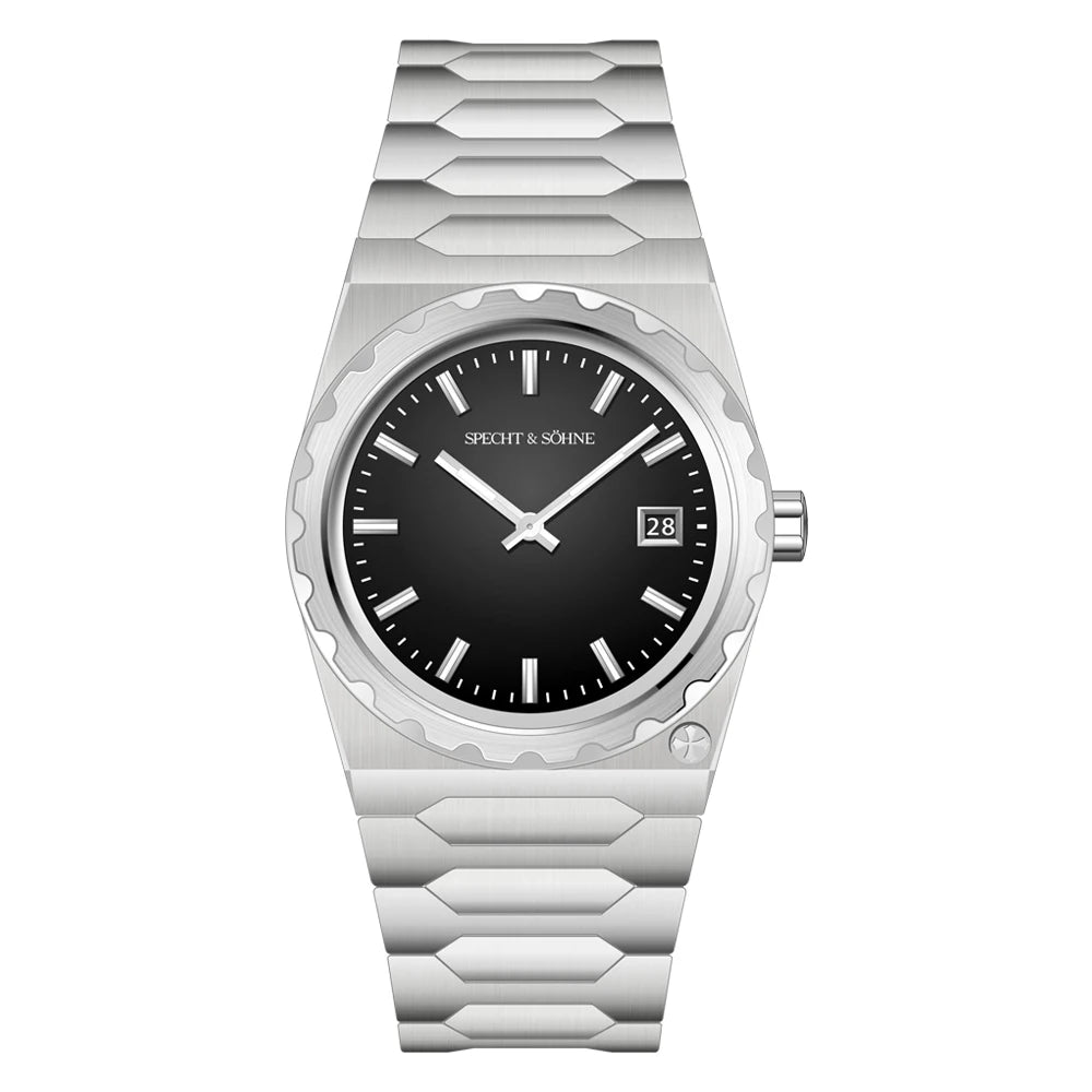 Luxury 37MM Style Quartz Watch For Men Super Slim