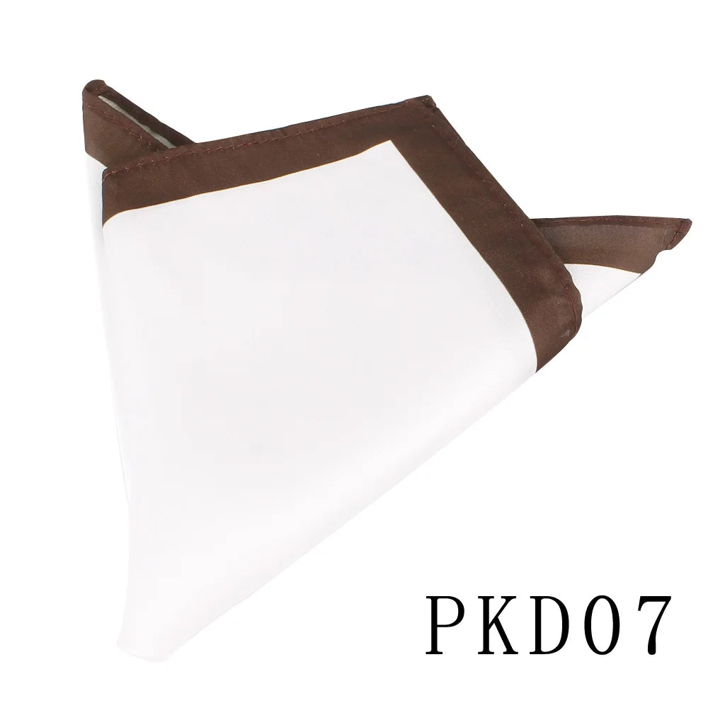 Soft Fabric Pocket Square For Men  Suits Kerchief