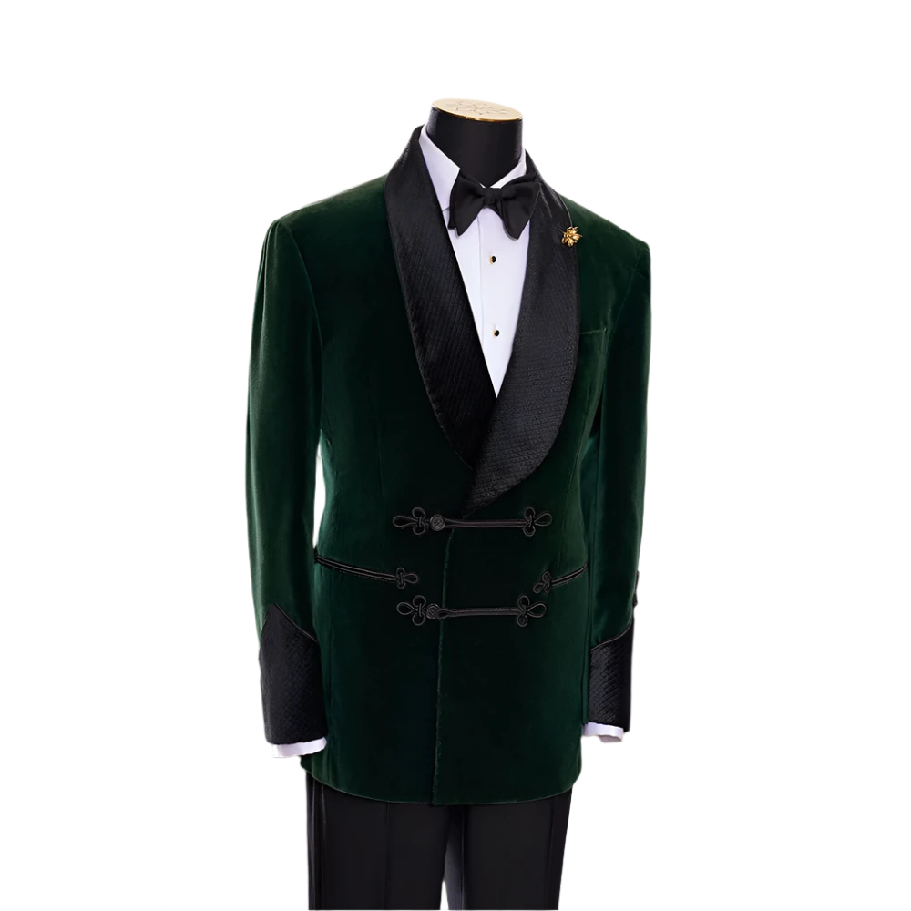 Blazer Double Breasted 2 Pieces Jacket Trousers