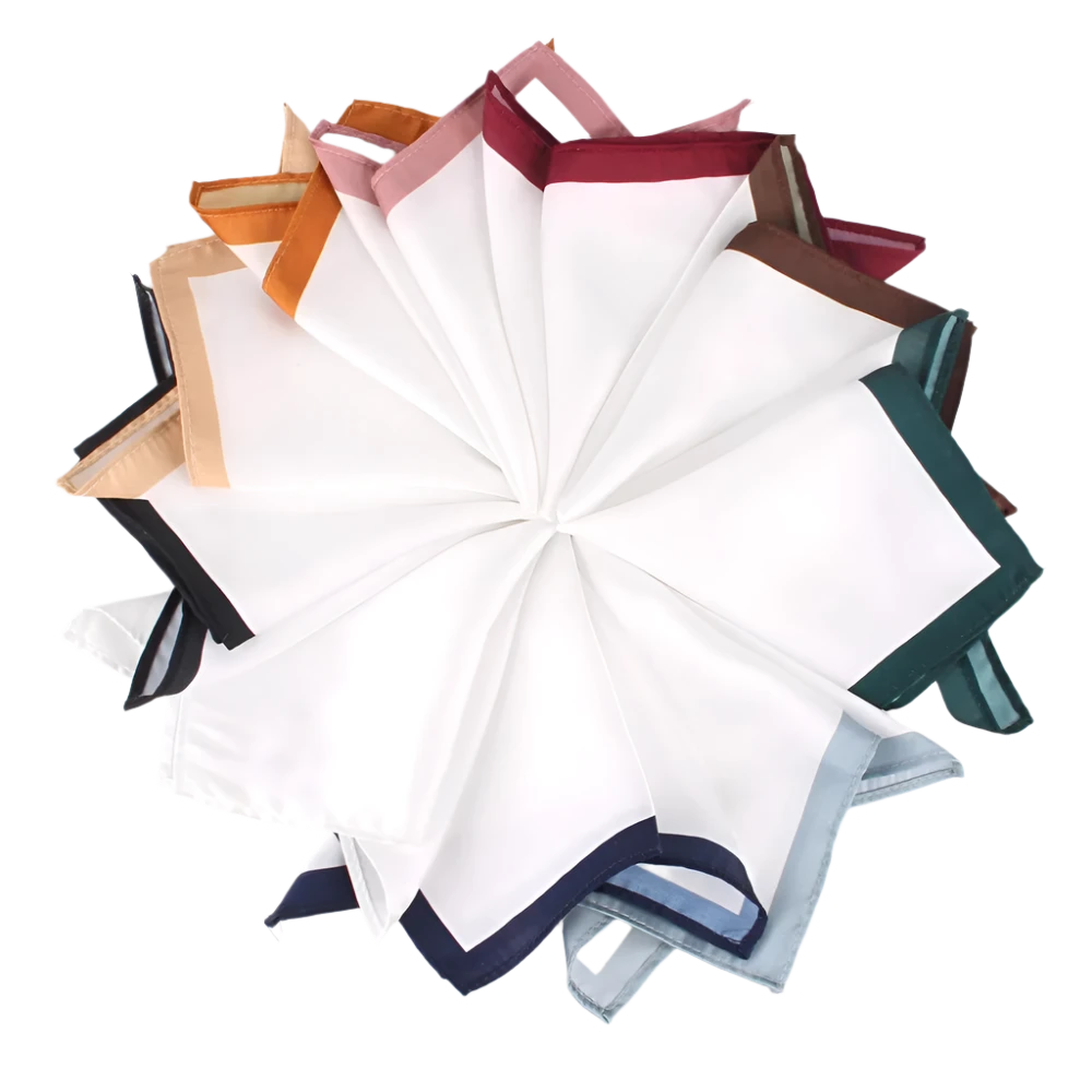 Soft Fabric Pocket Square For Men  Suits Kerchief