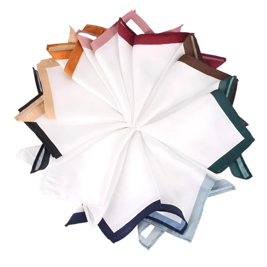 Soft Fabric Pocket Square For Men  Suits Kerchief