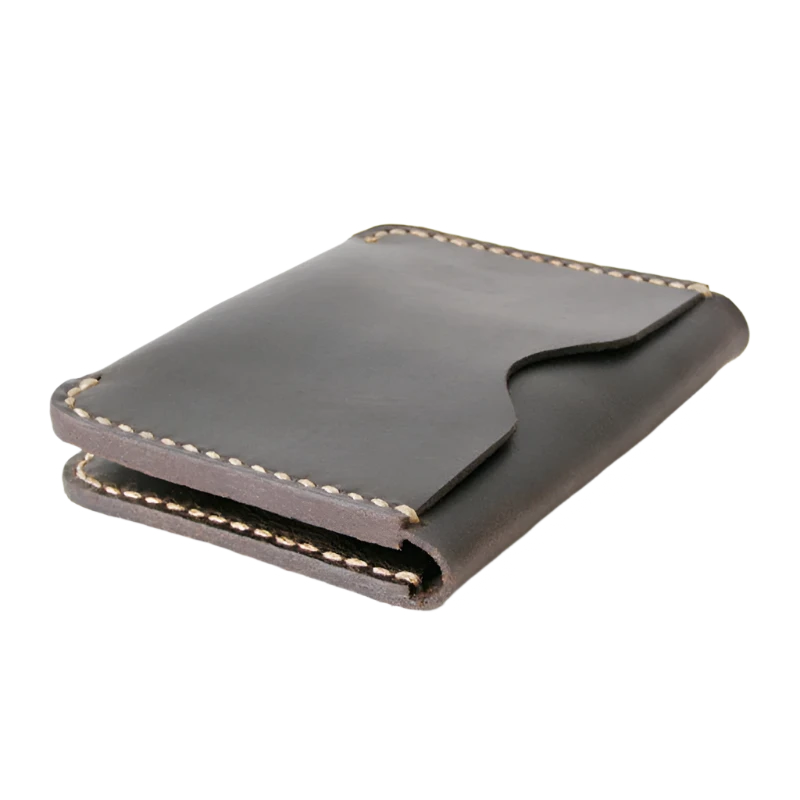 Card Holder Luxury Handmade Genuine Leather Card Wallet Men Credit Card holder Women ID Sleeve Name Card Holder Cowhide Business Card Case