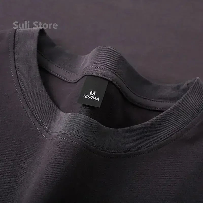 600g Heavy-duty Cotton Short Sleeved T-shirt