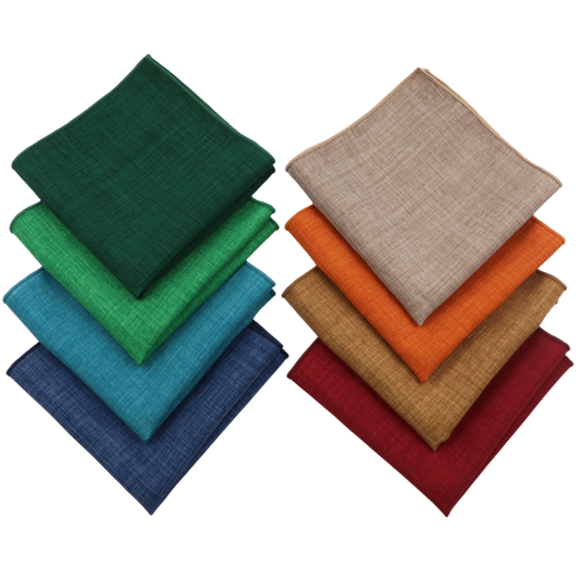 Solid Color Cotton Hankies