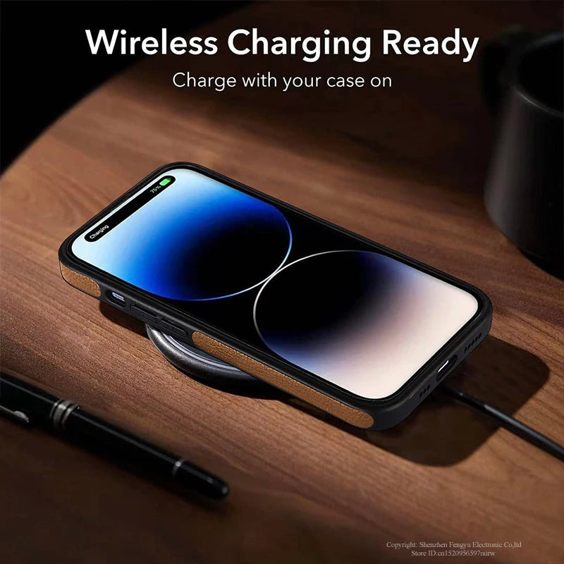 Leather Kickstand Phone Cases for iPhone