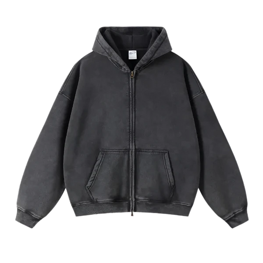 Heavy Cotton Zipper Hoodie High Quality Swiss Developed