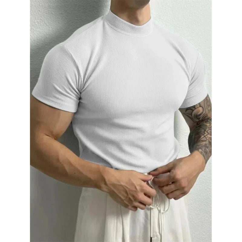 Spring summer Elastic T-shirt