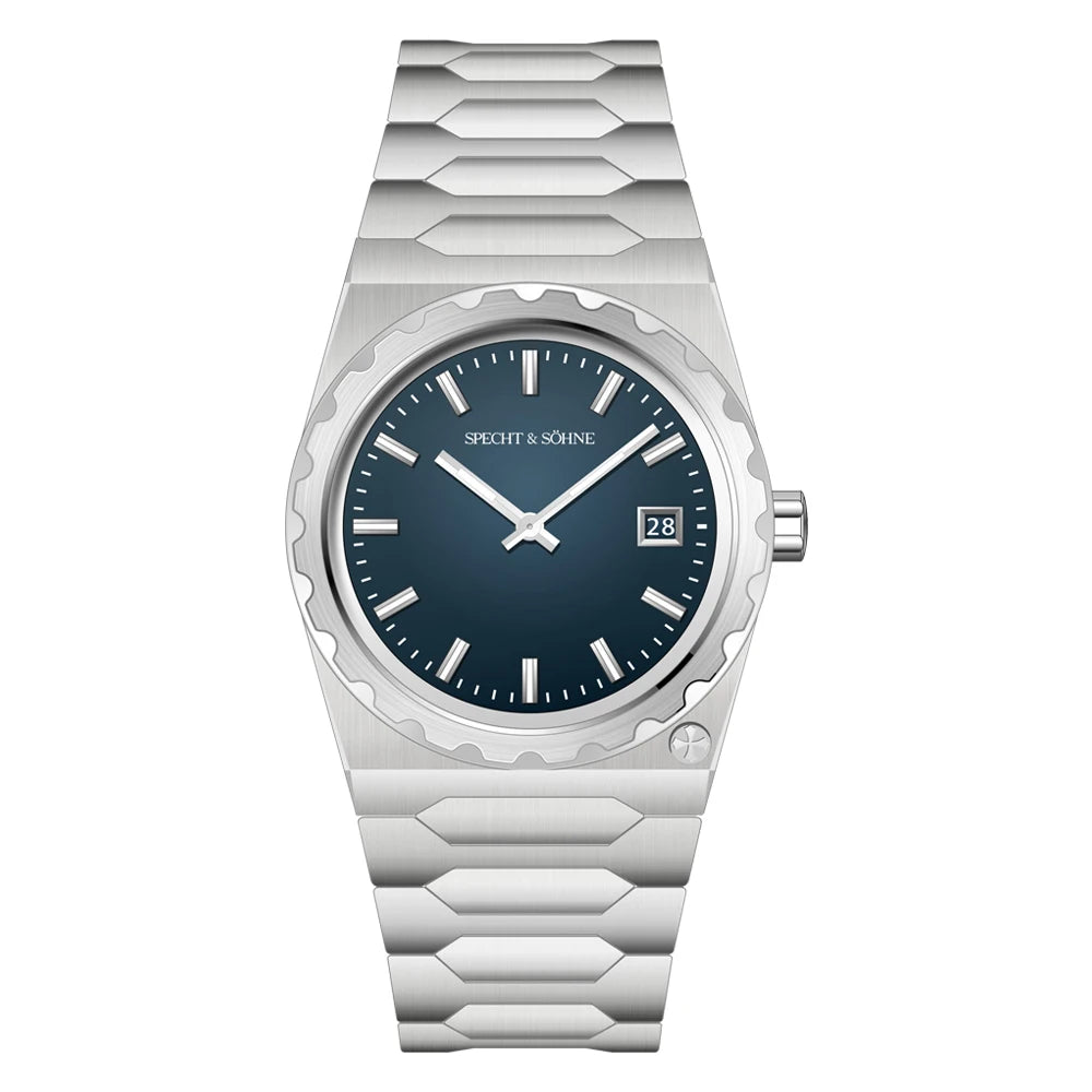 Luxury 37MM Style Quartz Watch For Men Super Slim