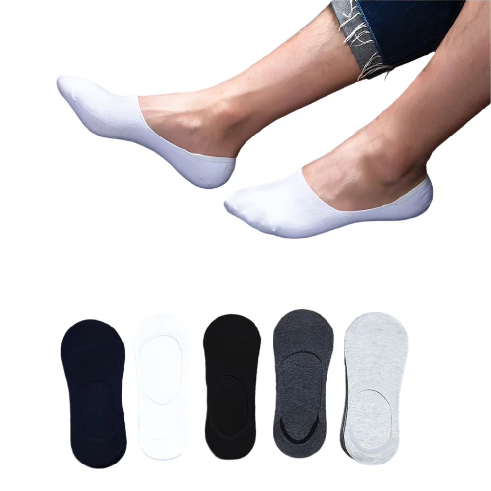 Sneaker Socks 100% Cotton, Sweat Resistant