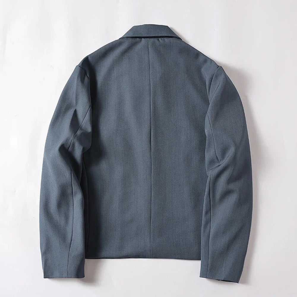 Mens Jacket Swiss Business Casual Jacket  Cotton Heavy