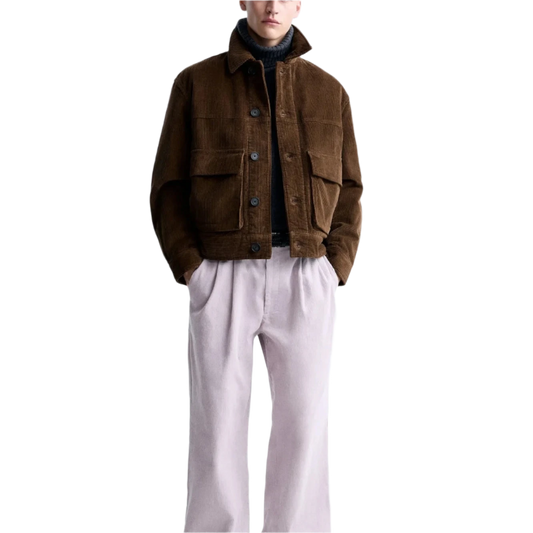 Men's Corduroy Pocket Jacket Swiss Developed