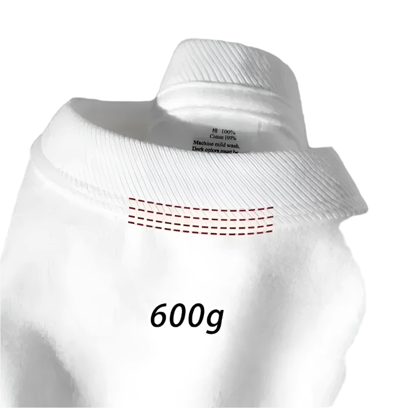 600g Heavy-duty Cotton Short Sleeved T-shirt