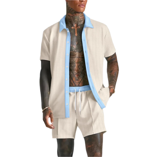 Summer two-piece set Outfit Men