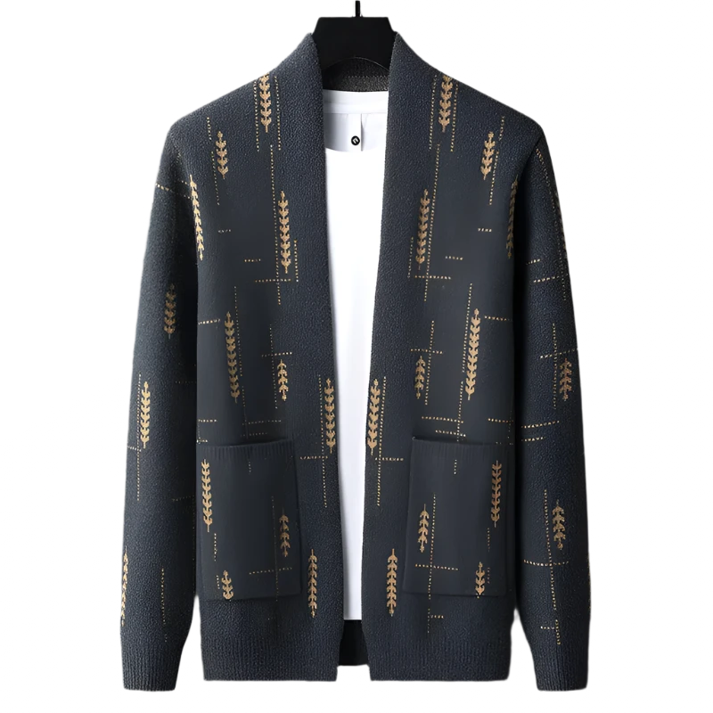 Men's Knitted Cardigan Casual Business Sweater