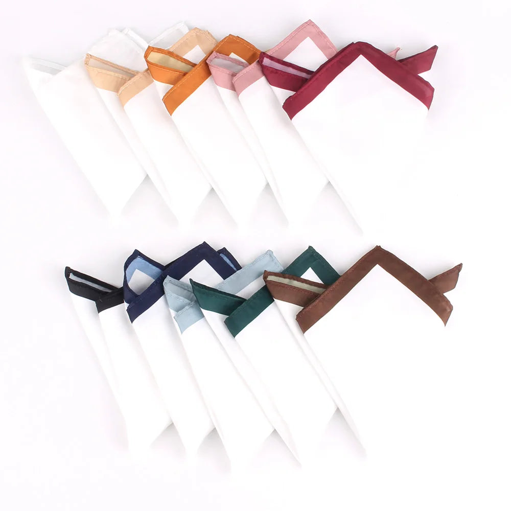 Soft Fabric Pocket Square For Men  Suits Kerchief
