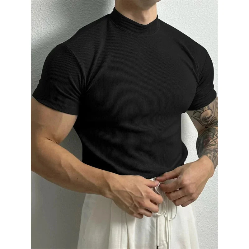 Spring summer Elastic T-shirt